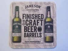 Bière dessous de Verre ~ Jameson Caskmates Irlandais Whiskey~ Finit En Craft