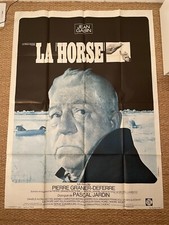 AFFICHE ORIGINALE FILM LA HORSE JEAN GABIN VAISSIER 120 X 160