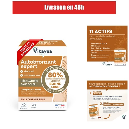 Vitavea autobronzant expert - vitavea,
