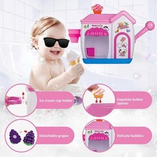 Machine à mousse de crème glacée Jouets de bain Baignoire à eau Crème