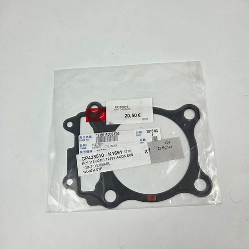 Joint embase cylindre kymco - joint, d'embase