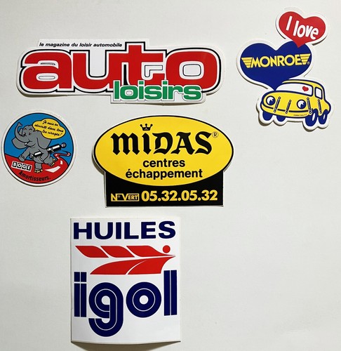 Autocollants années auto - 80,