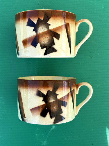 Tasses faience luneville - ,