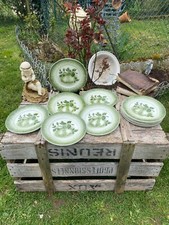 11 ANCIENNES ASSIETTES A