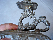 ancien Chandelier dragon