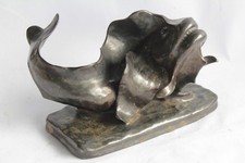 Sculpture Poisson grès Louis DELACHENAL Art déco (59411)