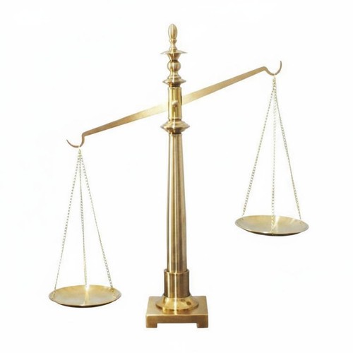 Balance justice dorée - balance,