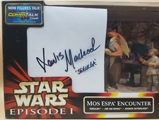 STAR WARS - Cinéma Scenes - Mos Espa encounter - 1999 - Sebulba Autographe