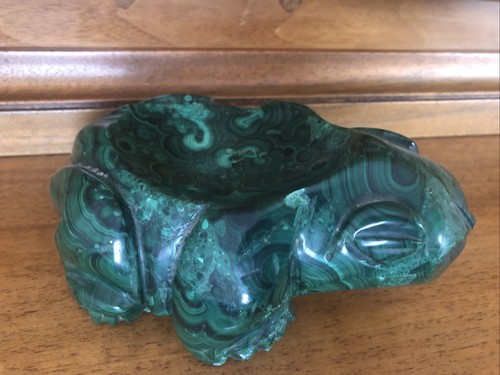 Cendrier malachite afrique - malachite,