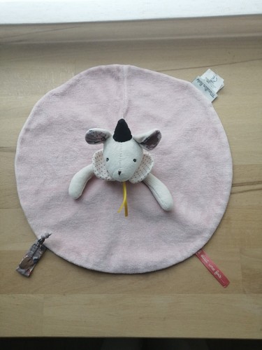 Doudou plat souris - , mimi
