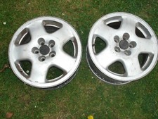 2 Jantes Alu VOLKSWAGEN Golf 3 GTI VR6 15 pouces - 6.5Jx15 ET50 - Réf : 1H060102