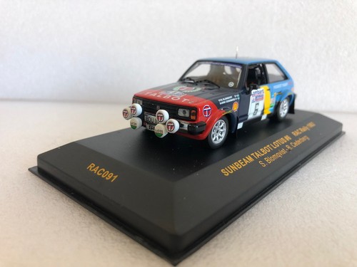 Talbot sunbeam lotus - rac, 1982
