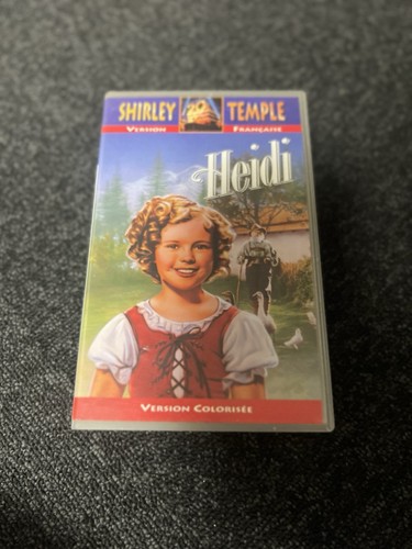 Vhs film heidi - heidi, shirley