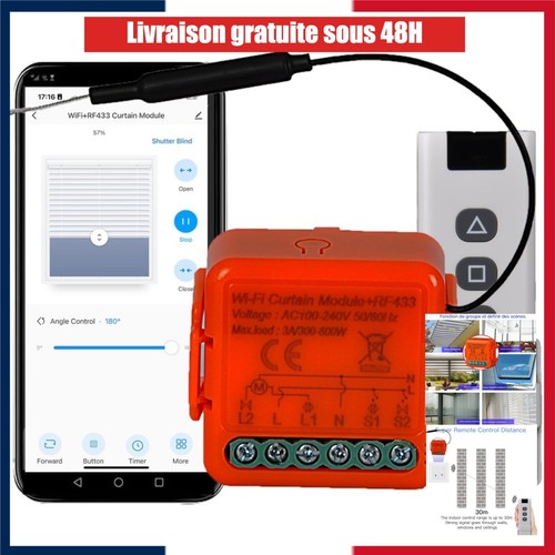 Interrupteur volet roulant