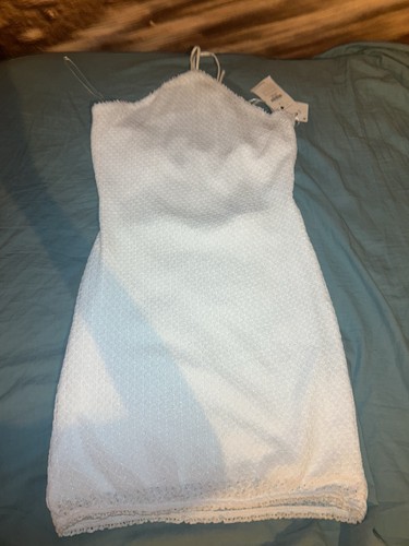 Robe bershka blanche neuve - bershka,