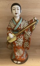 GABRIEL FOURMAINTRAUX DESVRES LAMPE VEILLEUSE EN PORCELAINE JAPONAIS ART DECO