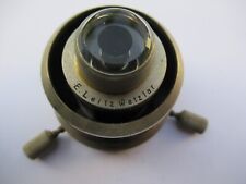 ANCIEN E LEITZ WETZLAR MICROSCOPE CONDENSOR DUNKELFELD