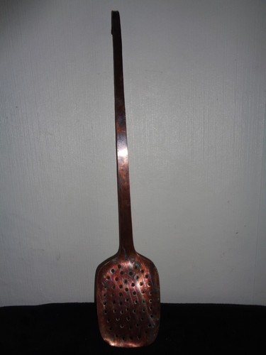 Ancienne grande écumoire - ancienne,