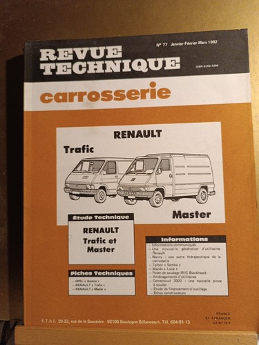 Revue technique carrosserie - technique,
