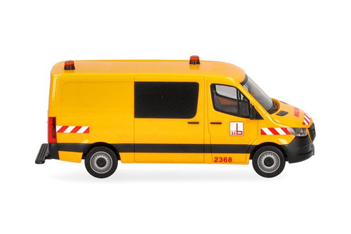 Herpa fourgon mercedes - herpa, –