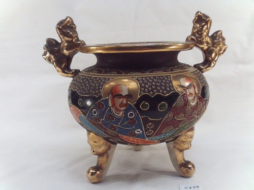 Ancien pot tripode en - ancien,