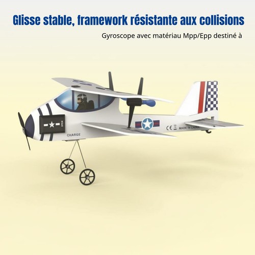 Mini planeur gyroscope led - rc,