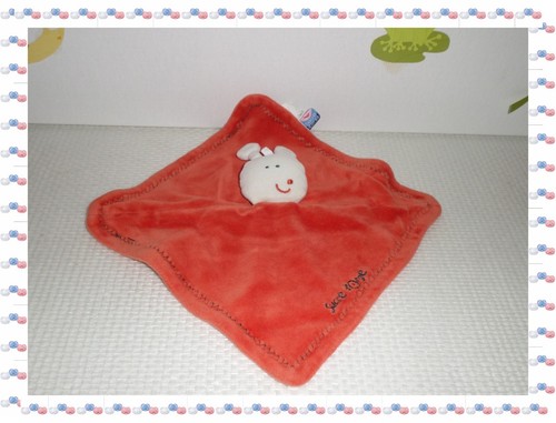 Doudou semi plat carré - n,