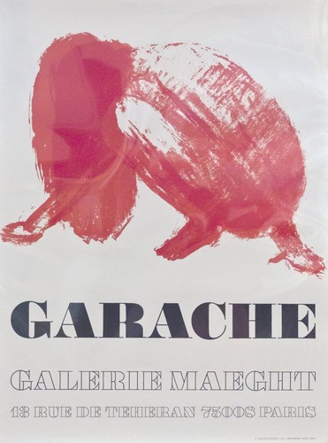 Claude garache galerie maeght - garache,,