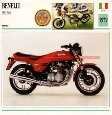 BENELLI 900 Sei 1979 : Fiche Moto #001572