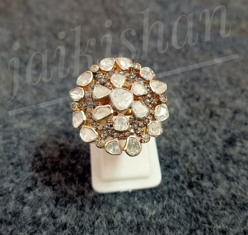 Polki diamant pavé - polki, 925