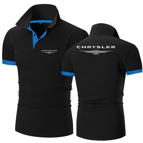 Chrysler polo shirt men women