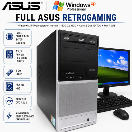 Full asus rétro gaming - asus,