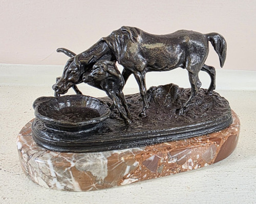 Mene bronze horse statue a - mene,