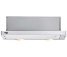 beko hotte escamotable 60cm 420m3/h inox ctb6250xh 