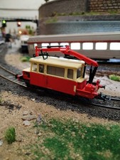 JOUEF DRAISINE DU 65 . CUSTOM.. avec grue..  vérins , conducteur et cheminot .