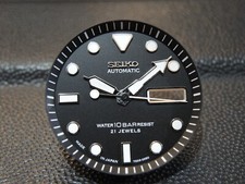 NEW BLACK DIAL, HANDS & M.T