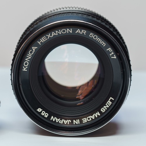 Konica hexanon 50mm 7 - 50mm, f1.7