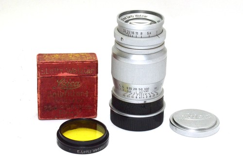 Objectif manuel leica m39 9cm - objectif,