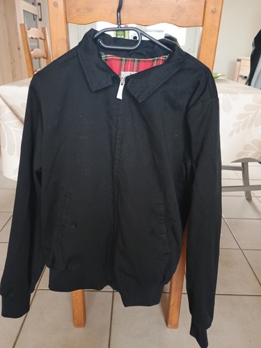 Blouson harrington noir taille - blouson,