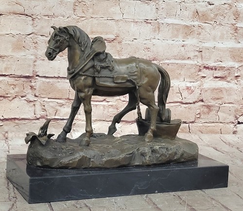Bronze clydesdale carrosse - bronze,