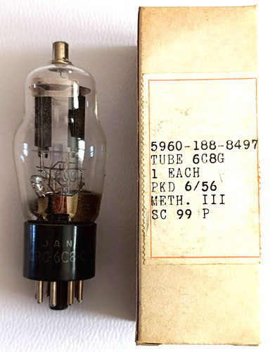 Tube 6c8g jan crc rca - 6c8g,