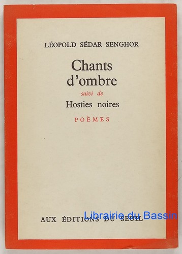 Chants ombre suivi - chants, de