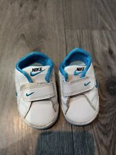 Nike Bébé 17 Bleu Blanc tbe