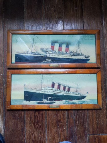 Lot tableau transatlantique - tableau,