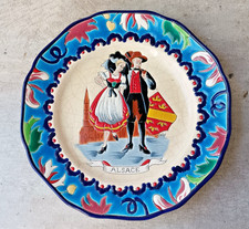 Assiette en faîence des