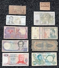 Banknotes World 🌎 #lot 10 Billets Monde #ref:109.