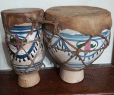 Ancien double derbouka