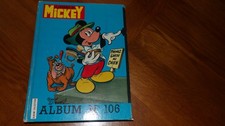 ALBUM RELIURE DU JOURNAL DE MICKEY N° 106. ETAT CORRECT. DISNEY.
