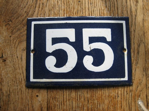 Ancienne plaque numéro - ancienne,