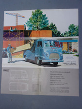 Affiche double-face RENAULT